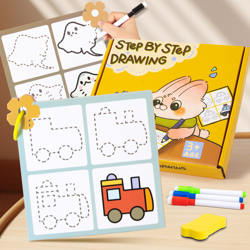 Kids Education Steps - ألعاب رسم مونتيسوري للأطفال خطوة بخطوة