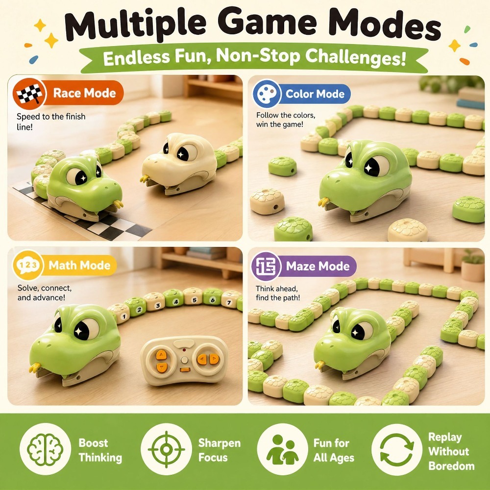 لعبة سيارة الثعبان المغناطيسي  - مراجعة Kids Educational Device وسعره