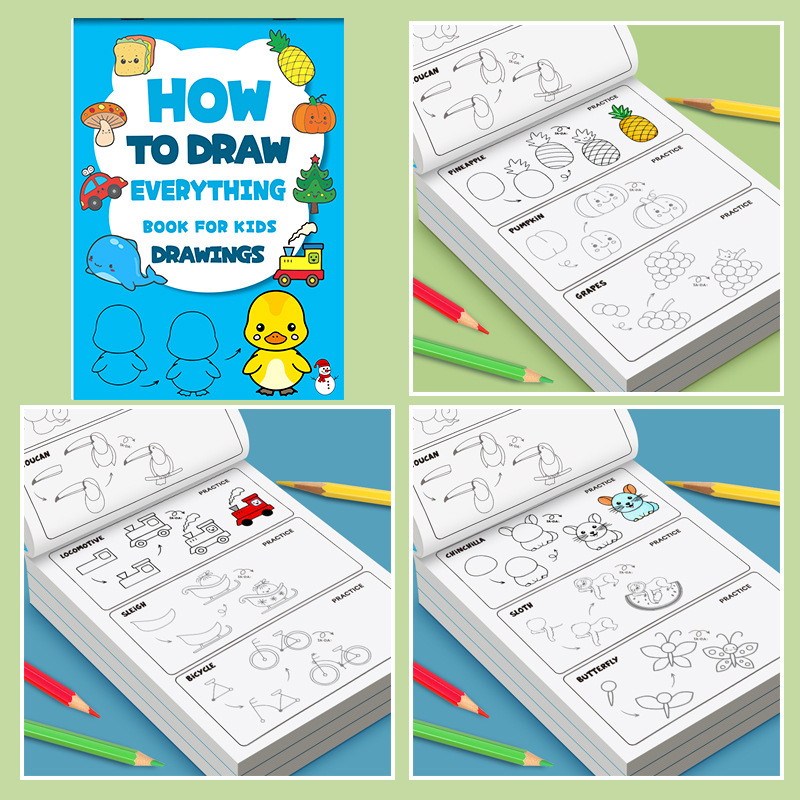كتاب الرسم خطوة بخطوة للأطفال: - مراجعة Kids Education Steps وسعره